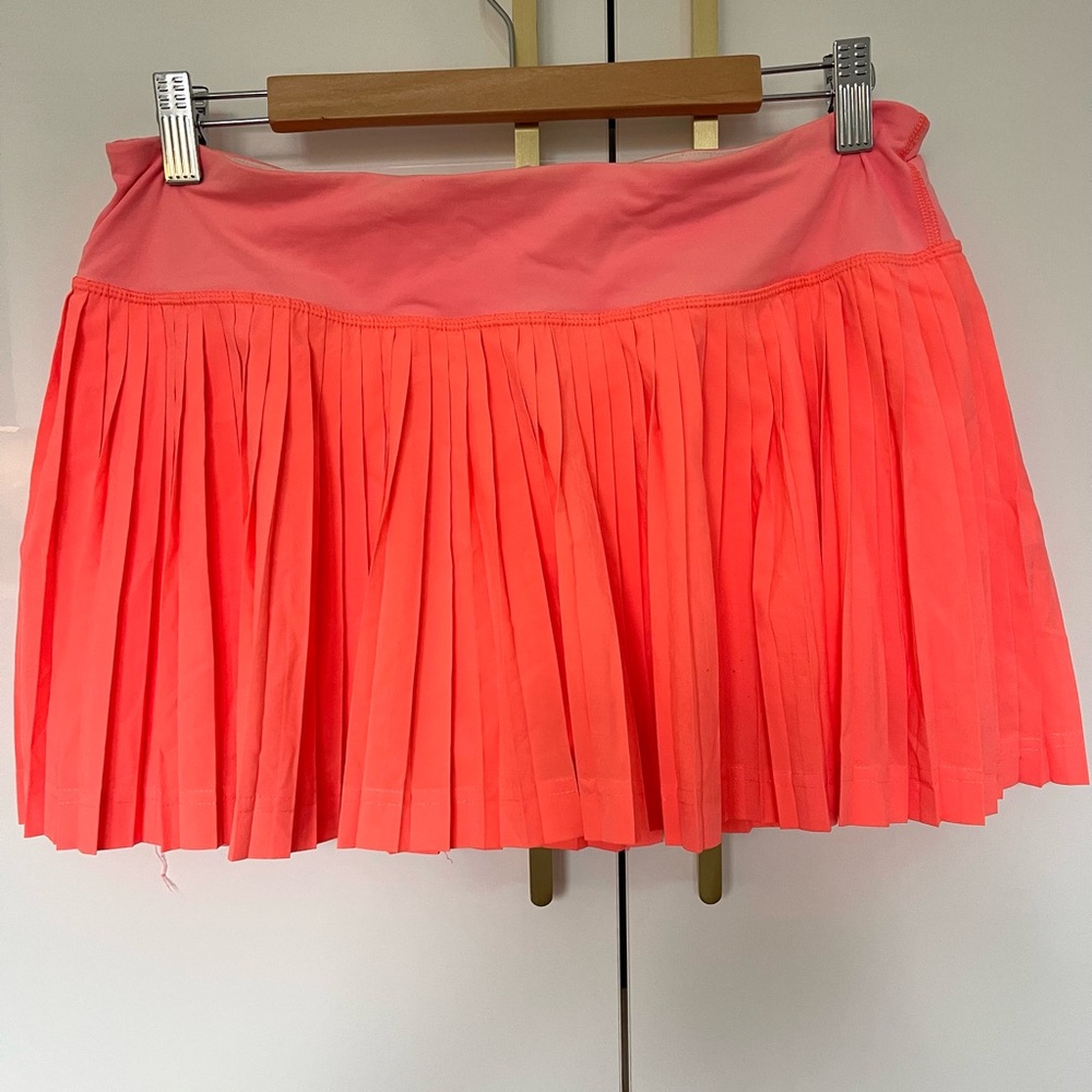 Lululemon Pleat to Street Skirt II Grapefruit